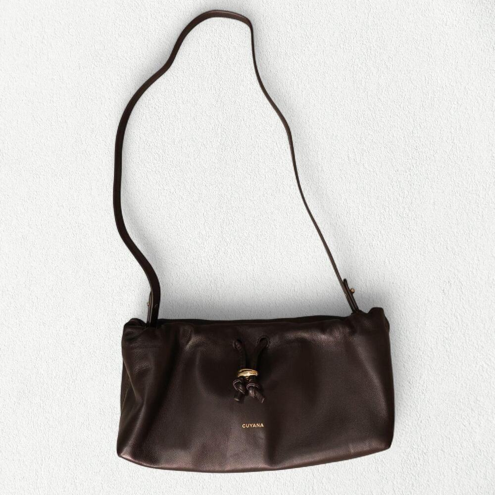 Cuyana Mini Dia Bag in Mocha Brown